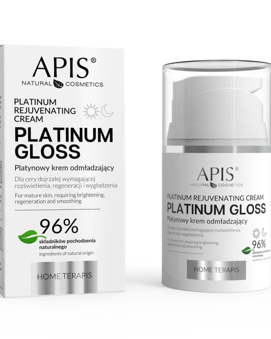 PLATINUM GLOSS / Home terApis Platynowy krem odmładzający