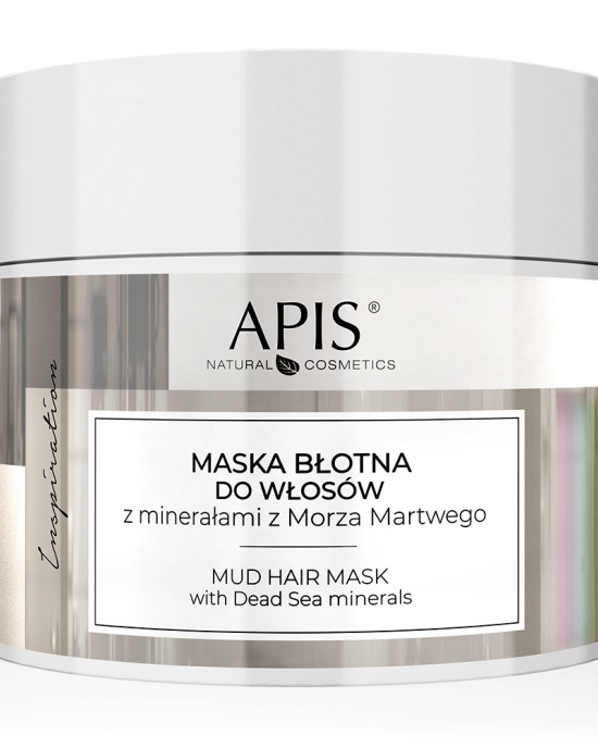 INSPIRATION Maska błotna do włosów z minerałami z Morza Martwego / 200 ml