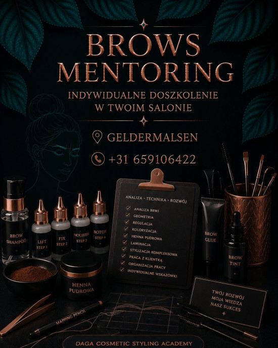 Brows mentoring – Stylizacja Brwi - szkolenie