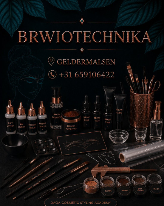 Brwiotechnika, stylizacja brwi - szkolenie