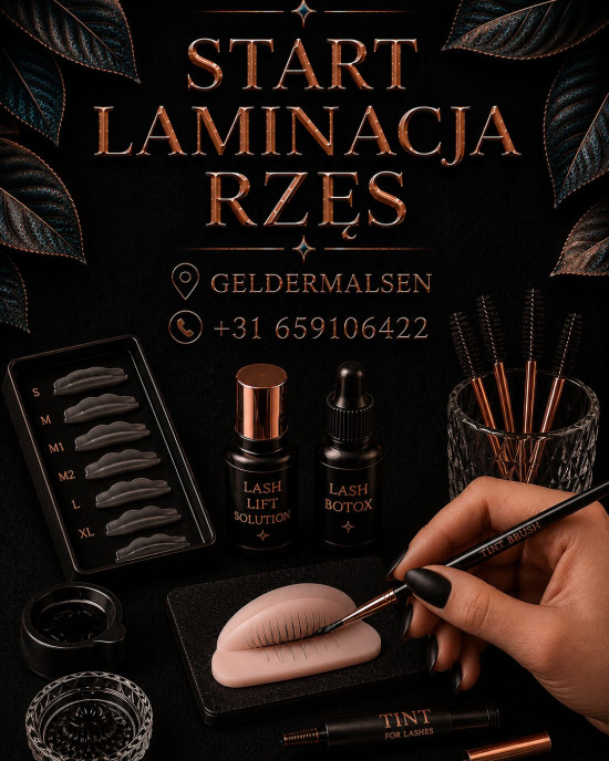 Laminacja / Lifting / Botox - Stylizacja Rzęs - szkolenie