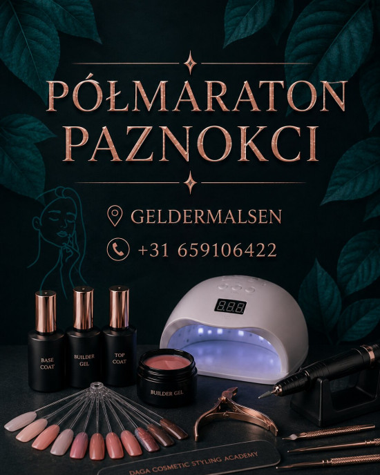 Półmaraton Paznokci – 15-godzinne szkolenie stylizacji paznokci od podstaw