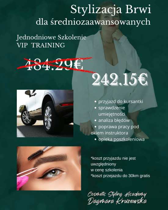 VIP Training – Stylizacja Brwi - szkolenie VIP Training – Stylizacja Brwi - szkolenie