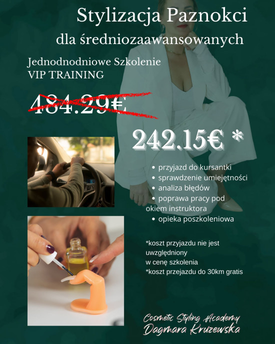 VIP Training – Stylizacja Paznokci - szkolenie VIP Training – Stylizacja Paznokci - szkolenie