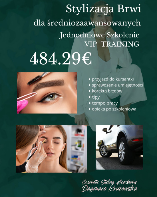 VIP Training – Stylizacja Brwi - szkolenie