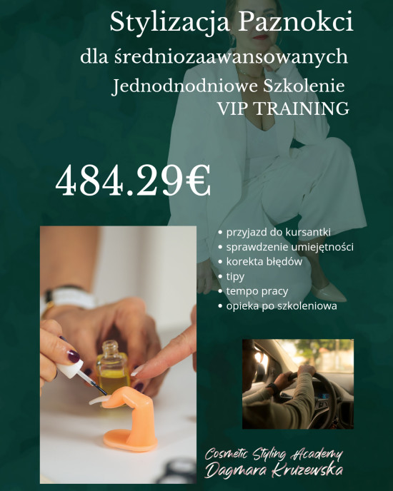 VIP Training – Stylizacja Paznokci - szkolenie