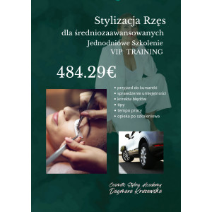 VIP Training – Stylizacja Rzęs - szkolenie