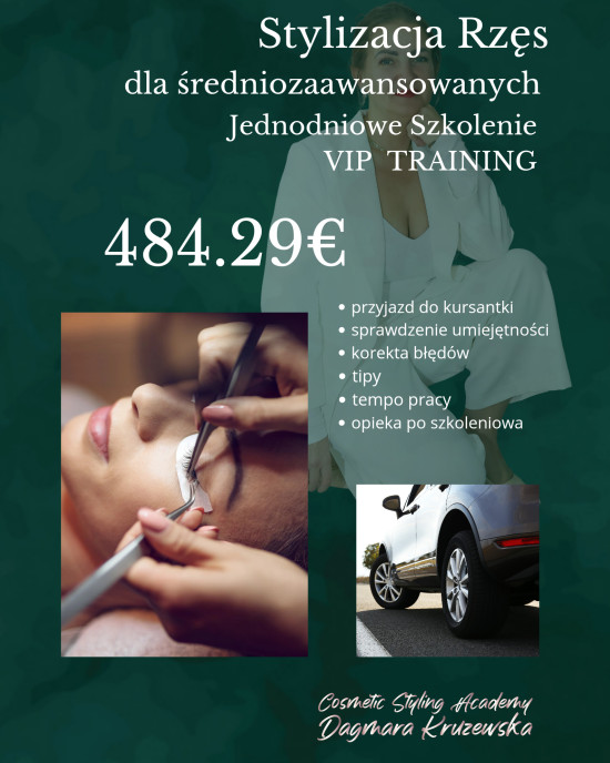 VIP Training – Stylizacja Rzęs - szkolenie